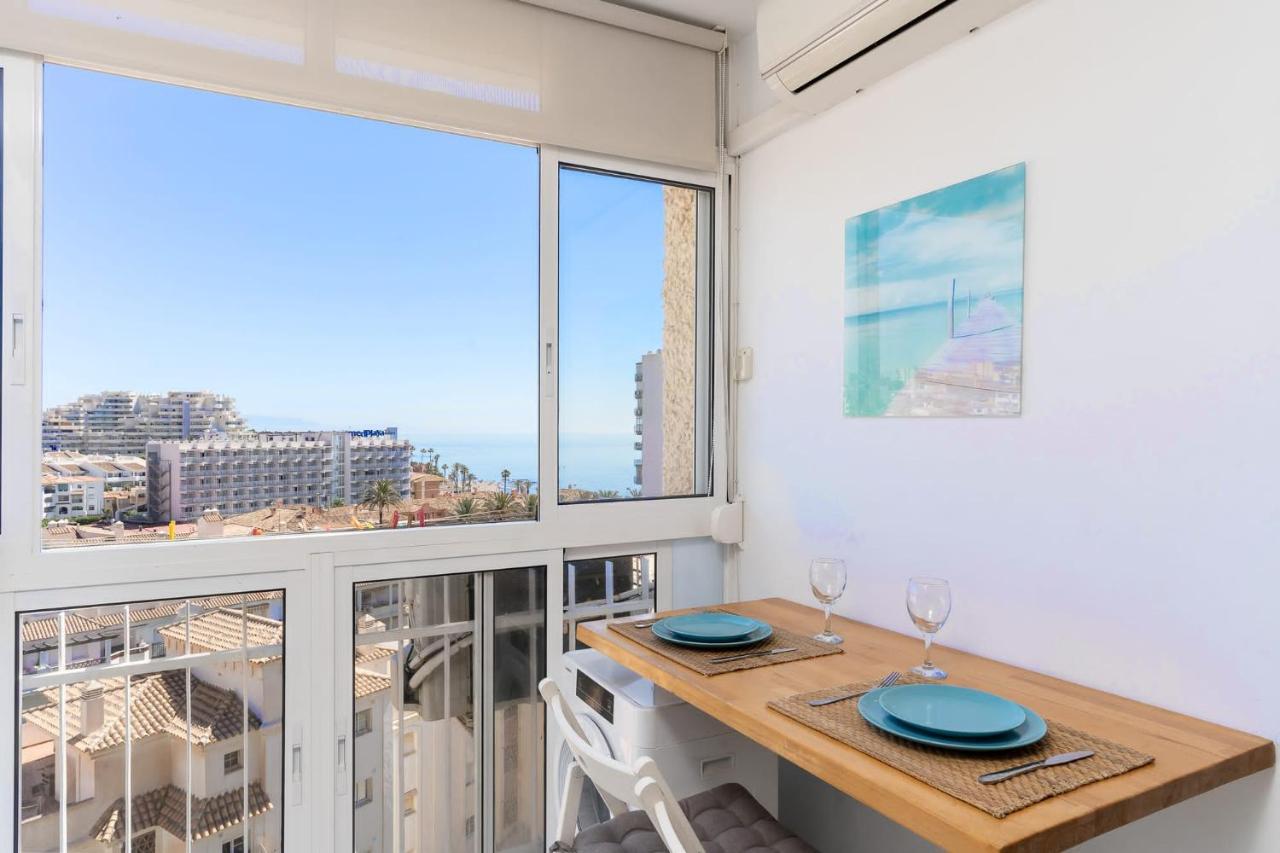 Ferienwohnung Mi Casa De La Playa -Estudio Frente Al Mar- Benalmádena Exterior foto